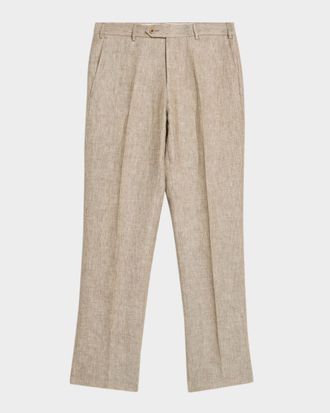 Zanella Men & apos;s Parker Linen Trousers
