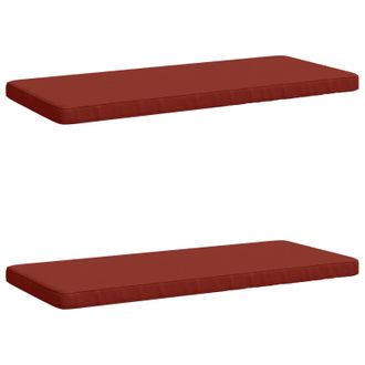 vidaXL Vidaxl Cuscini Per Panchina A 2 Pezzi Vught 2 Pz 100% Poliestere