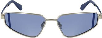 Calvin Klein Argento Metal Women Womens Sunglasses