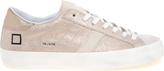 D.A.T.E. D.a.t.e., Schoenen, Dames, Roze, 39 EU, Katoen, Hill Low
