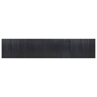 Berkfield Home Room Divider Grey 165x800 cm Bamboo in Dark Grey