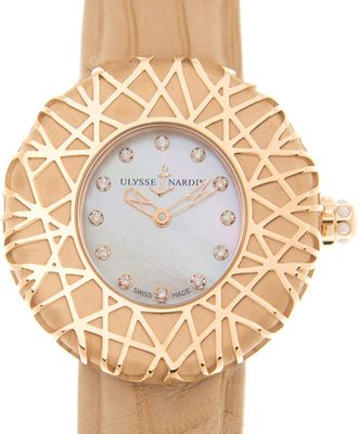 Ulysse Nardin CLASSIC Automatic Diamond White Dial Unisex Watch 8106108