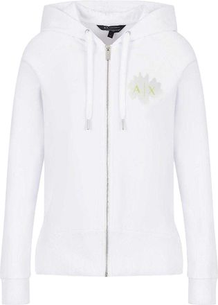 A|X Armani Exchange Dames/Dames Full Zip Hoodie (Wit)