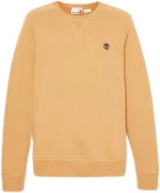 Timberland Sweatshirts, male, Beige, Size: S Exeter River Crew Sweatshirt