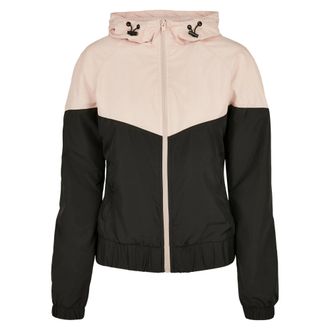 Urban Classics Dames/Dames Arrow Windjack (Lichtroze/zwart)