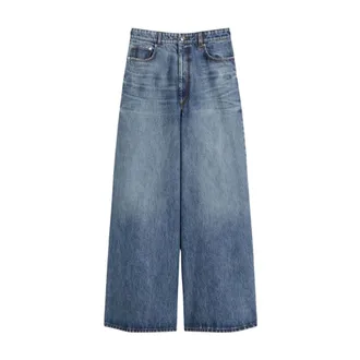 Sportmax Dames, Jeans, Blauw, Maat: W28 Katoen