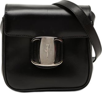Ferragamo Pre-owned Ferragamo Mini Leather Vara Crossbody Ladies YASU7TDPHKE83MLZ