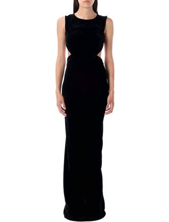 Rick Owens Concordians Open Back Gown