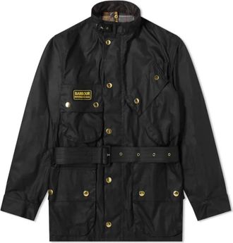 Barbour International Original Waxed Jacket - - Jackets - Uomo - Nero - 3XL