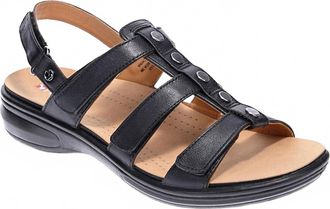 Revere Comfort Shoes Womens Toledo Sandals In Black