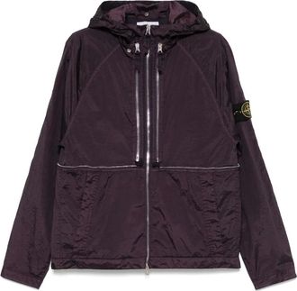 Stone Island Giacca con applicazione Compass - Viola