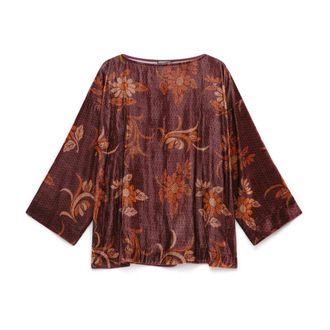 Maliparmi Maliparmi, Dames, Blouses & Shirts, Veelkleurig, Maat: M Viscose