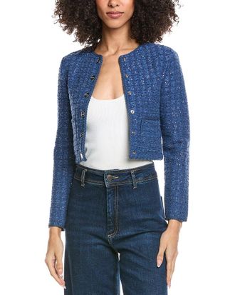 Sandro Wool & Cashmere-Blend Cardi-Coat