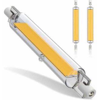 OEM Lampadine Led R7s Da 20w, 118mm, Dimmerabili, Bianco Caldo 3000k, 2000lm, Lampadine Cob A Doppia Estremit&agrave;, 118mm, Angolo Del Fascio Luminoso Di 360&deg;,
