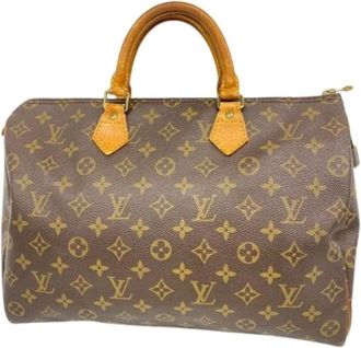 Louis Vuitton Pre-owned Handbags, female, Brown, Size: ONE SIZE Pre-owned Speedy 35 Handbag