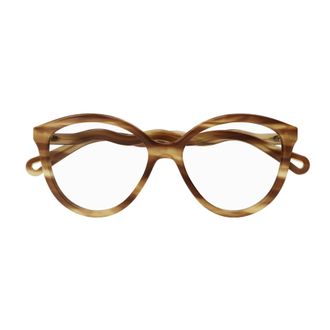 Chlo&eacute; Ch0089o Rounded Tortoiseshell Frame Eyeglasses