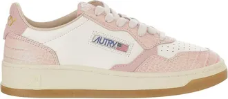 Autry Pink Medalist Sneakers