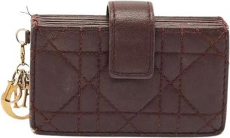 Dior Pre-owned Wallets, female, Red, Size: ONE SIZE Pre-owned Vintage Wallet