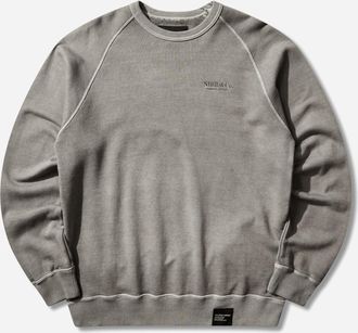 Neighborhood Men s Pigment Dyed Sweatshirt Grey