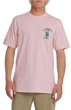 Quiksilver CA Skull Tail Cotton Graphic T-Shirt in Rosewater at Nordstrom, Size Xx-Large
