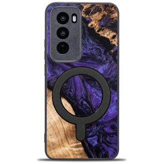 OEM Funda Bewood Unique Para Oppo Reno 12 5g - Violeta Con Magsafe