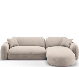 CXL by Christian Lacroix 4-Sitzer Designer Ecksofa 275 Lucien mit Eckteil rechts - Samtbezug Bubble