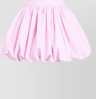 Patou cotton pleated mini skirt