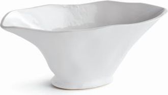 Napa Home & Garden Madara Oval Vase in White at Nordstrom, Size Small