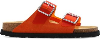 Birkenstock 1774 Arizona PVC sandals - women - Leather - 36 Regular - Orange