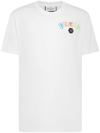 Philipp Plein T-shirt Gothic Plein - Bianco