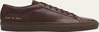 Common Projects Mens Achilles Soft Leather Low-Top Sneakers