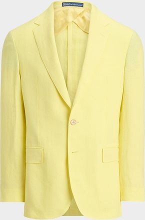 Polo Ralph Lauren Men & apos;s Slubbed Linen Single-Breasted Sport Coat