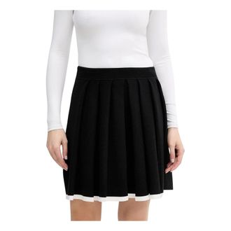 Karl Lagerfeld Dames, Rokken, Zwart, Maat: S Viscose