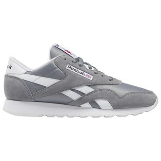Reebok Mens CL Nylon - Running Shoes Grey/White Size 10.0