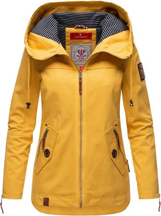 Navahoo Dames Tussenjas Wekoo - Lichte Katoenen Jas met Capuchon