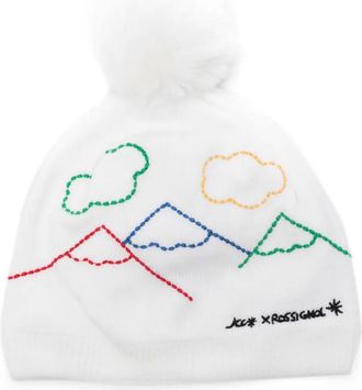 Rossignol x JCC Missy beanie hat - women - Polyester/Acrylic - One Size - White
