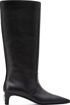 Marc Jacobs The Mel Boot - Dames - Laarzen met Hak - Zwart - 38 EU - Leer - Schoenen