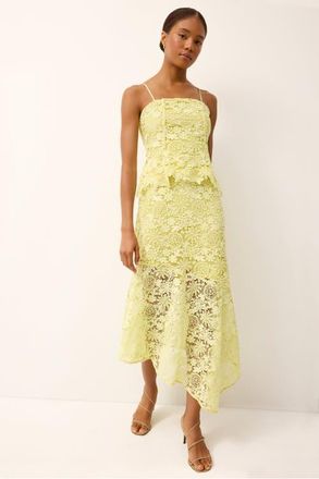Marie Oliver Casey Skirt in Canary at Nordstrom, Size 10