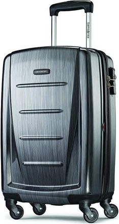 Samsonite Winfield 2 Checked-Large 28-Inch Hardside Expandable Luggage with Spinner Wheels in Charcoal at Nordstrom
