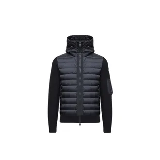 Moncler Moncler Padded Zip-up Cardigan, Men, Blue, Size: 3xl