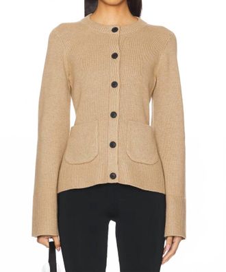 Pistola Denim Dani Cardigan In Toast