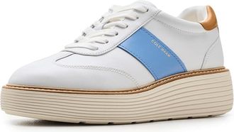 Cole Haan Originalgrand Max Platform Womens Shoes White/Biscuit Leather : 10.5 B - Medium