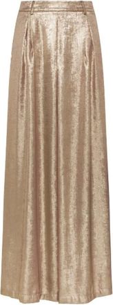 Momoni Donna, Pantaloni, Beige, M, new