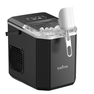 OEM M&aacute;quina De Hielo, Producci&oacute;n R&aacute;pida De Hielo, Funci&oacute;n De Limpieza Autom&aacute;tica, Color Negro
