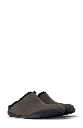 Camper Peu Cami Faux-Fur Trim Mule in Dark Gray at Nordstrom Rack, Size 36