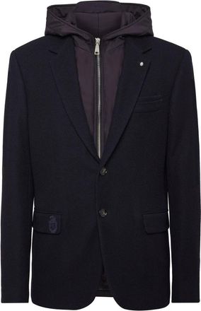 Billionaire Boys Club Blazerjas met Hoodie - Heren - Blazers - Blauw - L - Katoen - Jassen