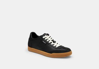 Coach Womens Brady Sneaker in Black, Size 5.5