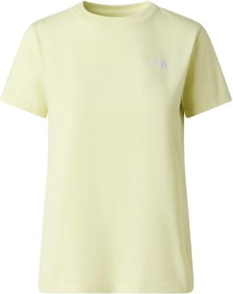 The North Face Evolution Simple Dome Short Sleeve T-Shirt f&uuml;r Damen | gelb