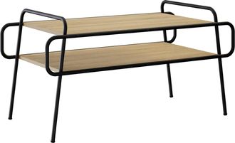 vidaXL Mesa De Centro Roble Sonoma 100 X 50 X 51 Cm Vidaxl