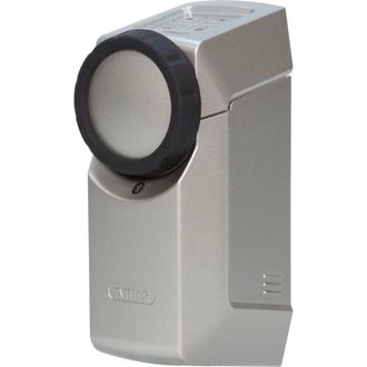 ABUS Cerradura Electr&oacute;nica Cfa3100 S App / C&oacute;digo / Escaneo Digital / Pulsador Plateado